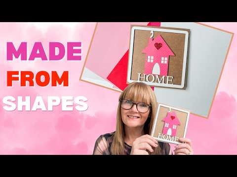 Cricut Joy Xtra and Design Space Project: How to Make a Stunning Home Card from Scratch