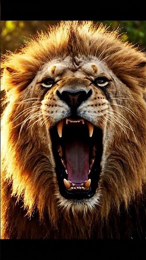 “The Most Powerful Lion Roar Ever Caught on Camera! 🦁🔥”