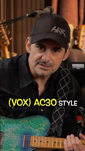 Brad Paisley on Vox Amps #guitar #guitarist #bradpaisley #shorts ￼