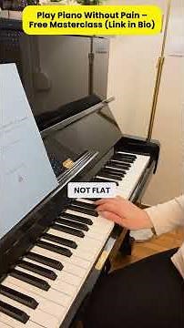 The Correct Piano Hand Position Explained #PianoTips