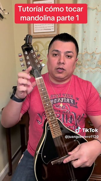 Tutorial para aprender a tocar la mandolina parte 1