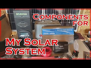 Off Grid Cabin Solar Components Outback Flex80, 2000 Watt Inverter & DC Step Down Converter