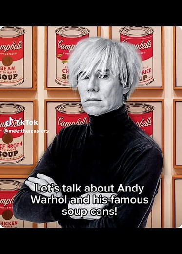 Exploring Andy Warhol with Creative Soup Can Projects