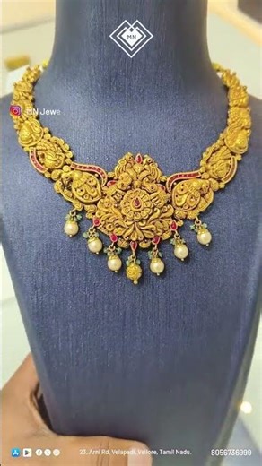 ✨ Gold Necklace ✨ A timeless expression of elegance and beauty 💛#mnjewelpark