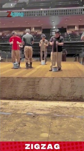 Creative Performance Training Using Simple Tools Like Buckets in a Large Theater
