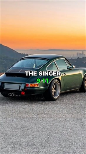 Singer 911: The Ultimate Luxury Supercar! #LuxuryCars #SupercarLife #shorts