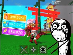 Купил Читерскую Стадию 999999999999999золота (OP Ninja Simulator) Топ нычки на Карте!