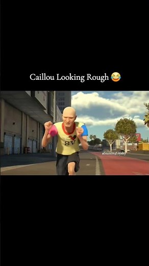 Caillou in Skate #skate #playstation #caillou #fyp #skateboarding #funny #gaming