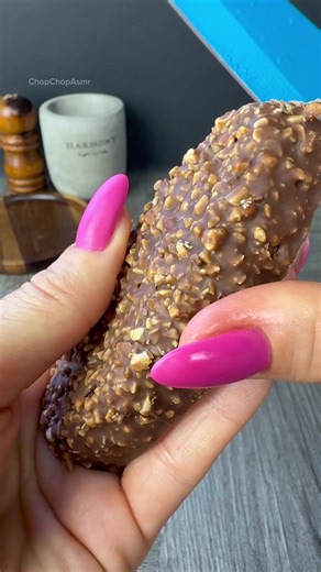 Satisfying ASMR Kinder King Peeling Sounds