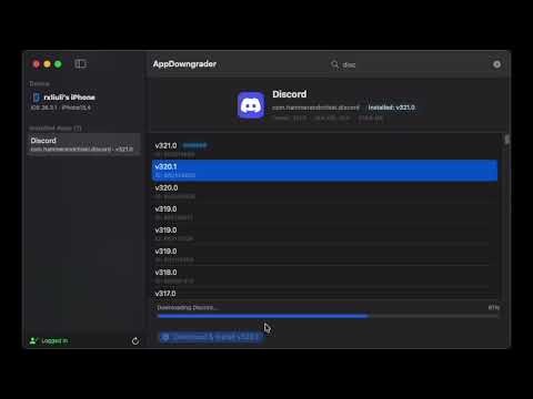 AppDowngrader — Downgrade Any iOS App to an Older Version from Your Mac