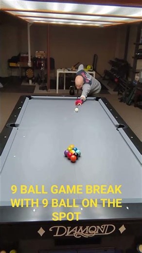 9-BALL GAME BREAK WITH 9 BALL ON THE SPOT #billiards #9ball #livestream #8ballpool #billiard