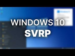 What Windows 10 SHOULD Have Been - Windows 10 SVRP