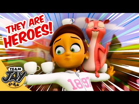 🔥🦸 THEY ARE HEROES! 🌟 The Most Epic Moments of Team Jay! 🎉⚽ | Videos for Kids ⚽🔥