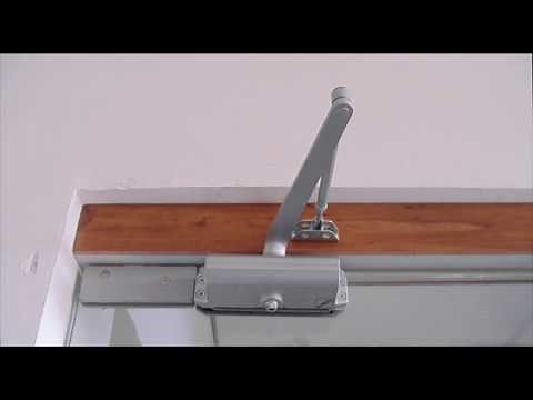 Como instalar a Mola Hidráulica Aérea Blindex® em porta de vidro