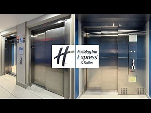 Blue Cab! Brand New Schindler 3300 Traction Elevators - Holiday Inn Express & Suites - San Jose, CA