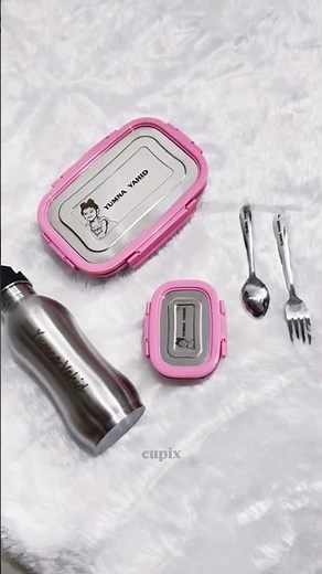 The Ultimate Back-to-School Gift! 🎒 Personalized Tiffin & Bottle Set