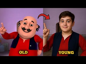 Motu Patlu Characters in Real Life but Younger