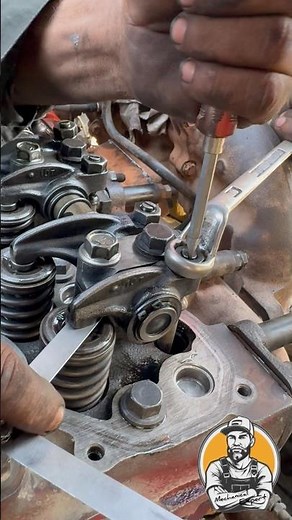 How to Set Valve Lash Like a Pro #mechanic #automobile #shorts #shortsfeed