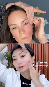 #дуэт с @讓我們一起變美 #臉部精雕 😃#faceyoga