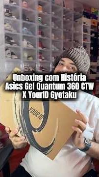 Asics Gel Quantum 360 x YourID Gyotaku #review #unboxing #asics #yourid #sneakers #sneakerhead