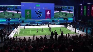 Beijing hosts China's first fully autonomous 3-on-3 AI robot soccer match