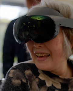 36K views · 5.5K reactions | Virtual reality sightseeing lets Japan’s oldest residents travel the world, finding joy and purpose along the way. Kenta T. created a VR travel program in Quest Pro to inspire seniors. His hope is to enrich the lives of those with limited physical freedom. | Meta | Facebook