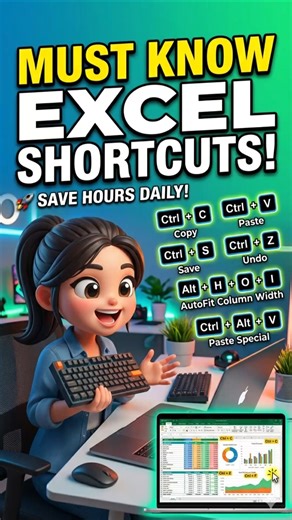 Excel Shortcuts (Insert Date) - That Feel Like Magic ✨ #shorts #excel