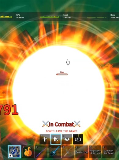Best 1Shot Flame Combo Is Crazy!!! #bloxfruits #roblox #bloxfruitspvp #bloxfruitscombo #fyp