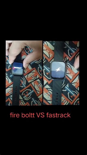 fire boltt smart watch VS Fastrack smart watch#shorts#smart watch