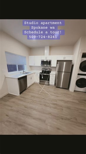 #spokane #spokanelife #apartmentliving #spokanewashington | Studio Apartment