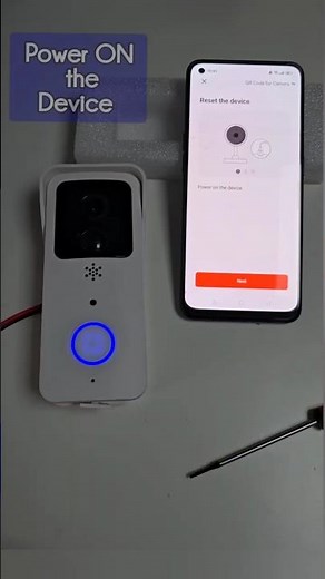 How to Setup Tuya Smart Life Dual Band Wireless WiFi Video Doorbell on mobile? #SmartHome #doorbell