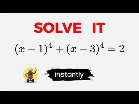Can You Solve This Polynomial in Under 2 Minutes?