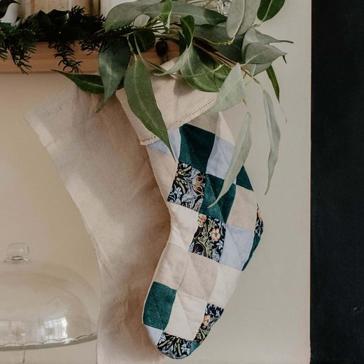 How to Sew a Christmas Stocking (Free Pattern & Tutorial!)