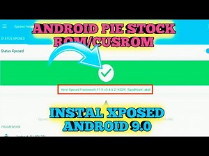 CARA MUDAH INSTAL EXPOSED INSTALLER ANDROID 9 (PIE) LEWAT MAGISK MANAGER