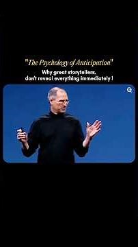 How Steve Jobs used to reveal Apple's Products to the World 🌎 | #stevejobs #apple #psychology #edit