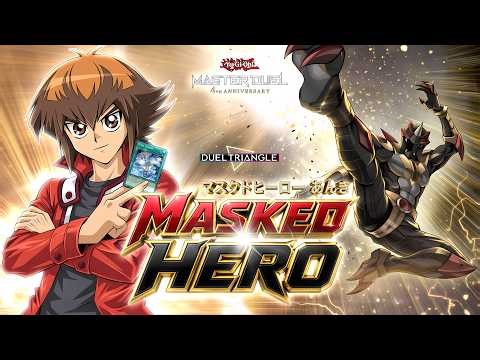 MASKED HERO IS BROKEN! (DUEL TRIANGLE) 🔥 | Yu-Gi-Oh! Master Duel