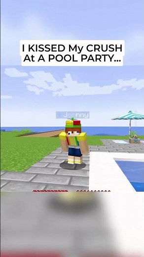 I KISSED Daisy At A POOL PARTY In Minecraft!