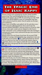 The Tragic End of Isaac Kappy #IsaacKappy #HollywoodSecrets #TruthSeeker #Whistleblower #WakeUp | James Michael