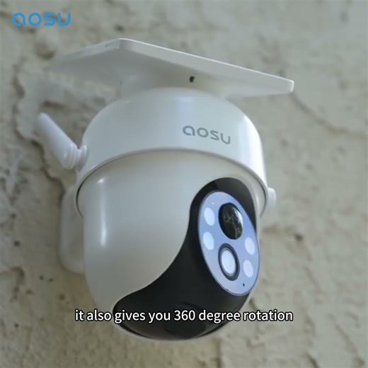 No Monthly Fees Security Camera Kit | 360° Solar Home Security with Local Storage