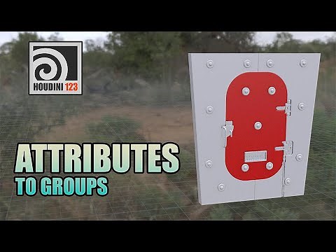 How to convert Attribute to Groups | Houdini