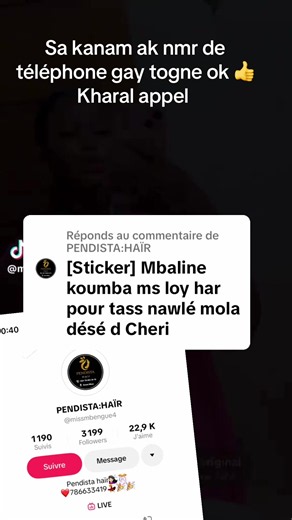 Réponse à PENDISTA : Haïr Ndeye Kane Yayou pa bi