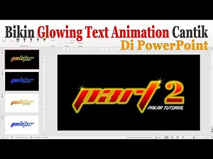 How to Create a Shiny Text Animation in PPT