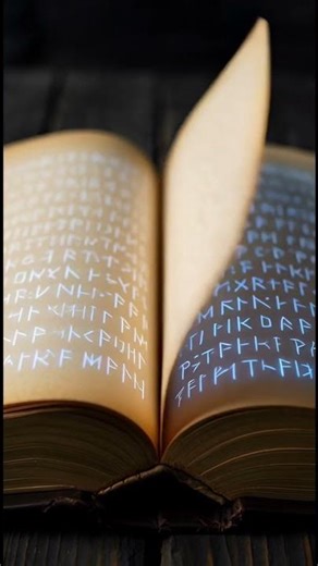 📖Self-Turning Spell Book ASMR | Glowing Runes & Mystical Page Flips✨