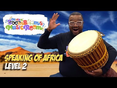 Fun Djembe Drum Lesson for Kids | Preschool & Elementary Drum Play Along with Mister Boom Boom