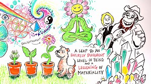 The teachings in this video come from Eckhart Tolle's book, "A New Earth: Awakening to Your Life’s Purpose", which encourages readers to live their lives in each present moment and to create happiness for themselves without emphasizing material possessions. Tolle's intent is to change the way human beings think, and he envisions a world population that is increasingly humble, enlightened and pure. According to Tolle, the book's purpose "is not to add new information or beliefs to your mind or to