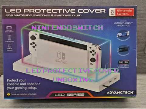 Nintendo Switch LED protective cover - Unboxing