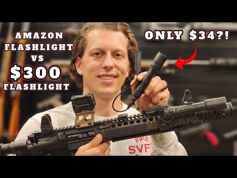 FAKE Amazon Surefire vs Real Surefire Light