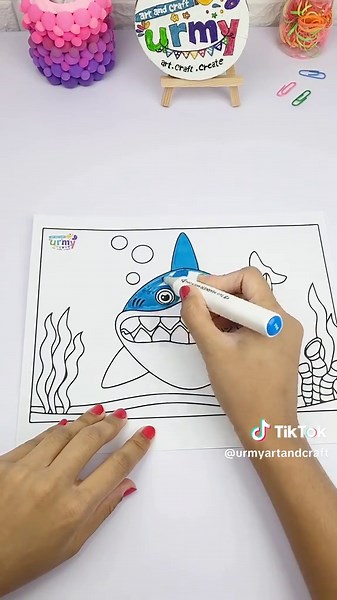 Create a 3D Shark Gift Card with Paper Crafting