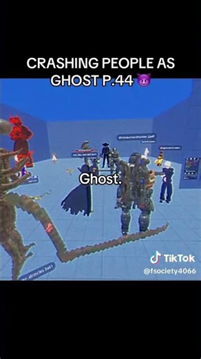 VRChat Crashing people as GHOST P.44 😈 #creatorsearchinsights #vrchatcommunity #vrchatcommunity