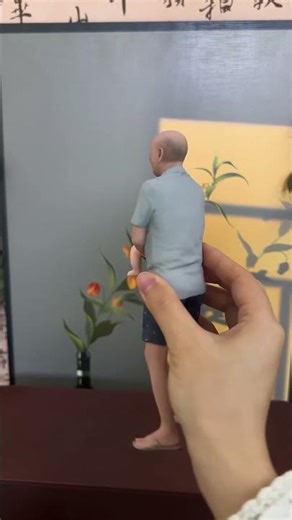 Buying a scanning device can open a figurine shop.#realisticfication#fullcolor3dprinting#3d